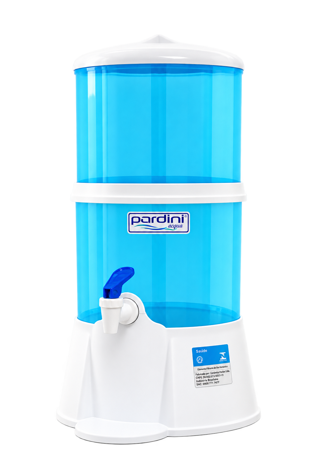 Filtro Pardini Acqua  - 7 lts. - Acrílico
