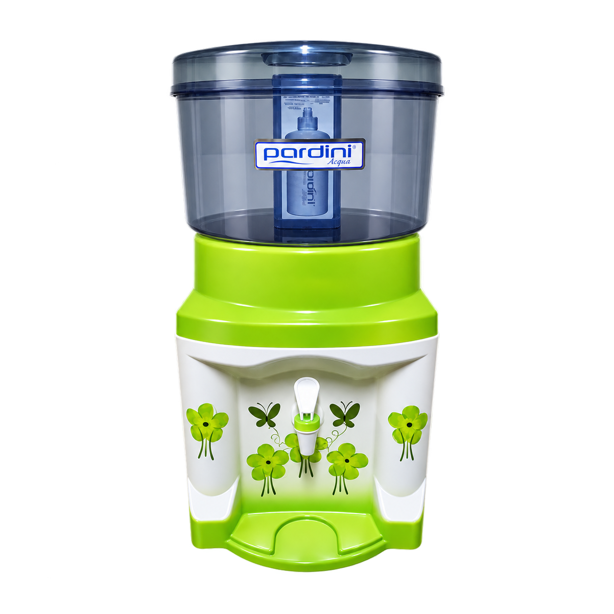Filtro Pardini Acqua c/cuba de argila e bóia - 8,5 lts. - Acrílico/Dec