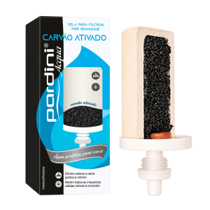 Vela com carvão ativado para filtro Pardini Acqua